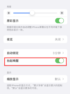 普宁苹果授权维修站分享iPhone轻点无法唤醒怎么办