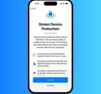 普宁苹果授权维修店分享被盗设备保护功能开启方法 