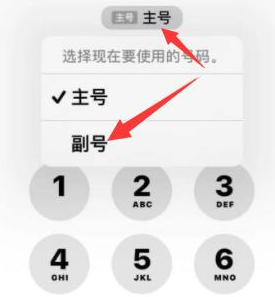 普宁苹果14维修店分享iPhone 14 Pro Max使用副卡打电话的方法 