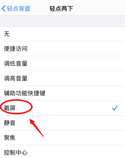 普宁苹果手机维修分享iPhone12如何启用双击截屏 
